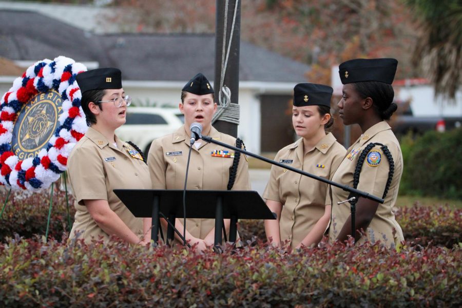 The JROTC Remembrance of the Pearl Harbor Victims